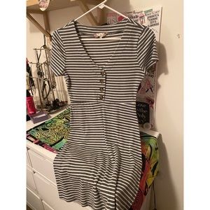 Striped Midi Dress